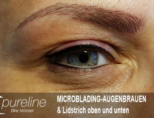 Microblading-Augenbrauen & Lidstrich oben und unten